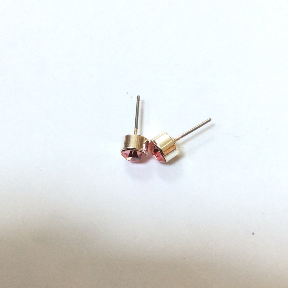 Pink earrings